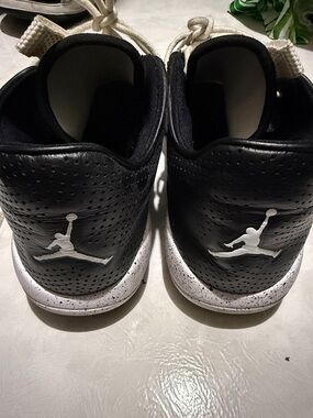 Jordan Kids Black and White Jumpman Sneakers